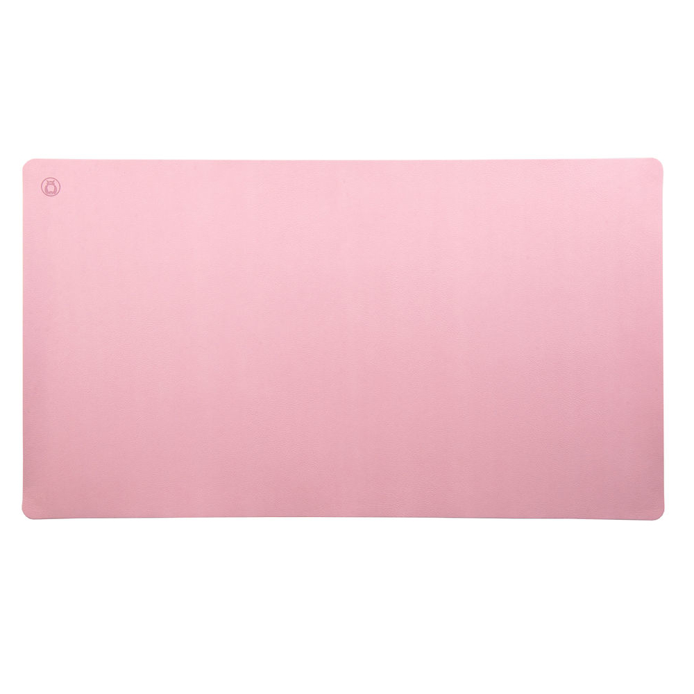 Mapa birou Flexi din piele  cu doua fete  pentru protectie birou  Unika  roz/ gri